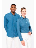 Camisa em denim - K512