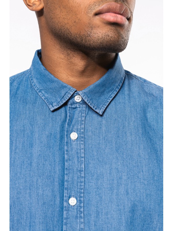 Camisa em denim - K512