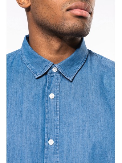 Camisa em denim - K512