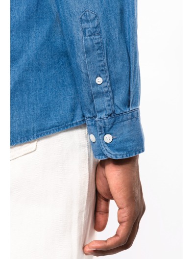 Camisa em denim - K512
