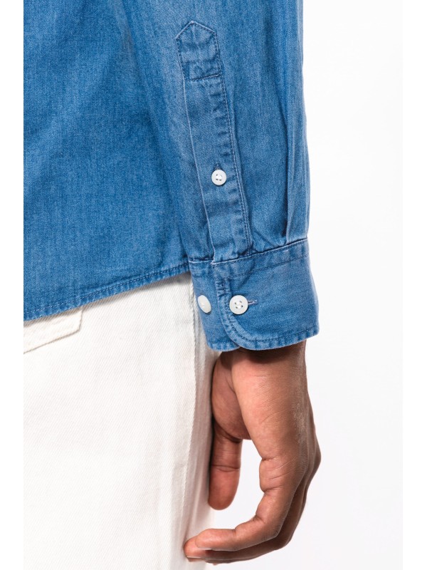 Camisa em denim - K512