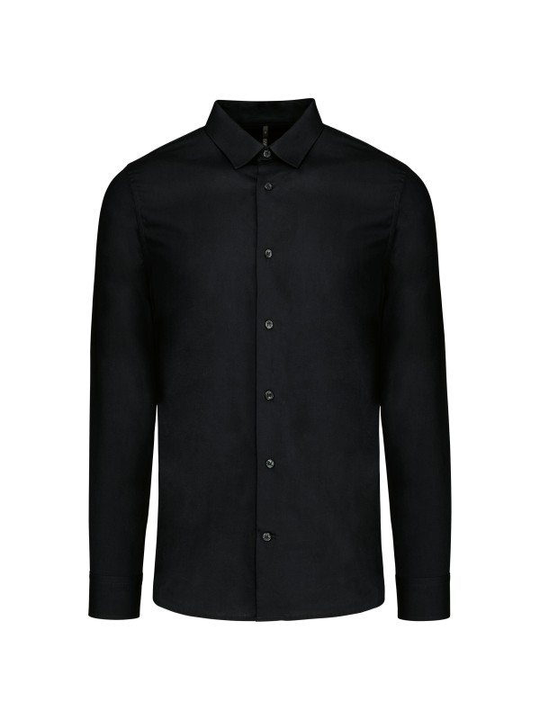 Camisa em popeline de manga comprida - K513C