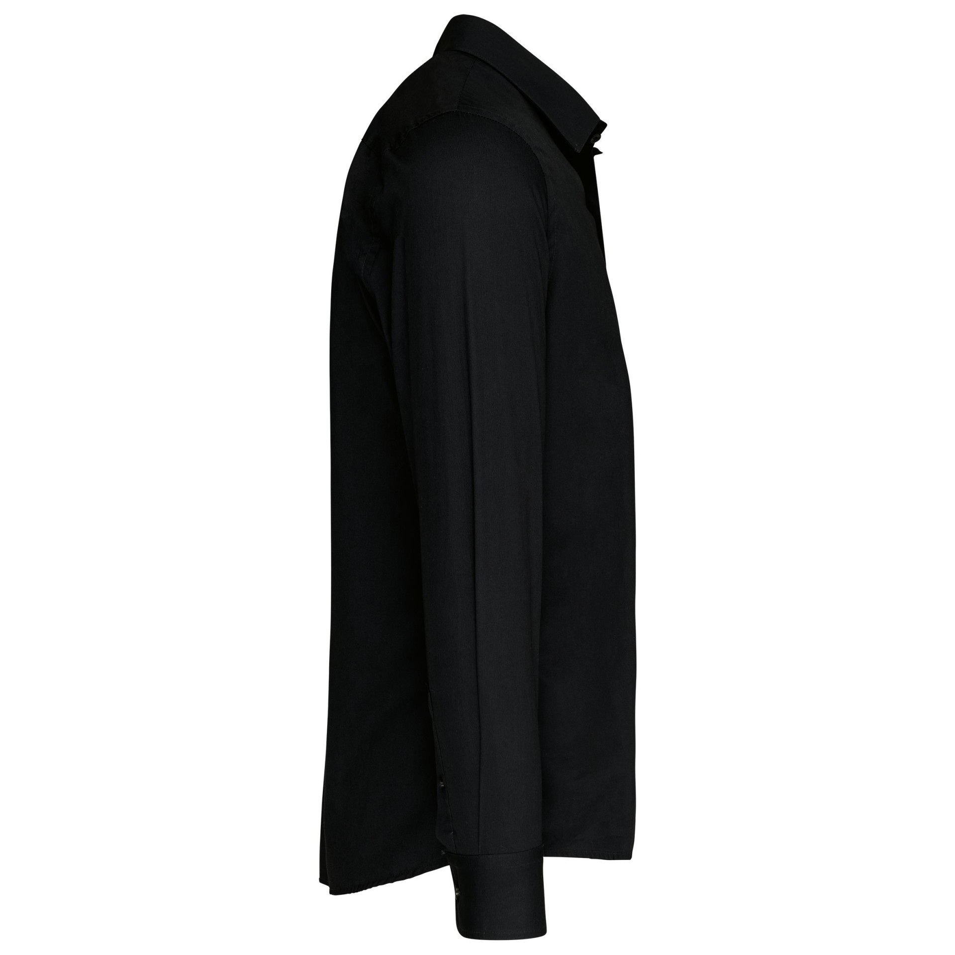 Camisa em popeline de manga comprida - K513C