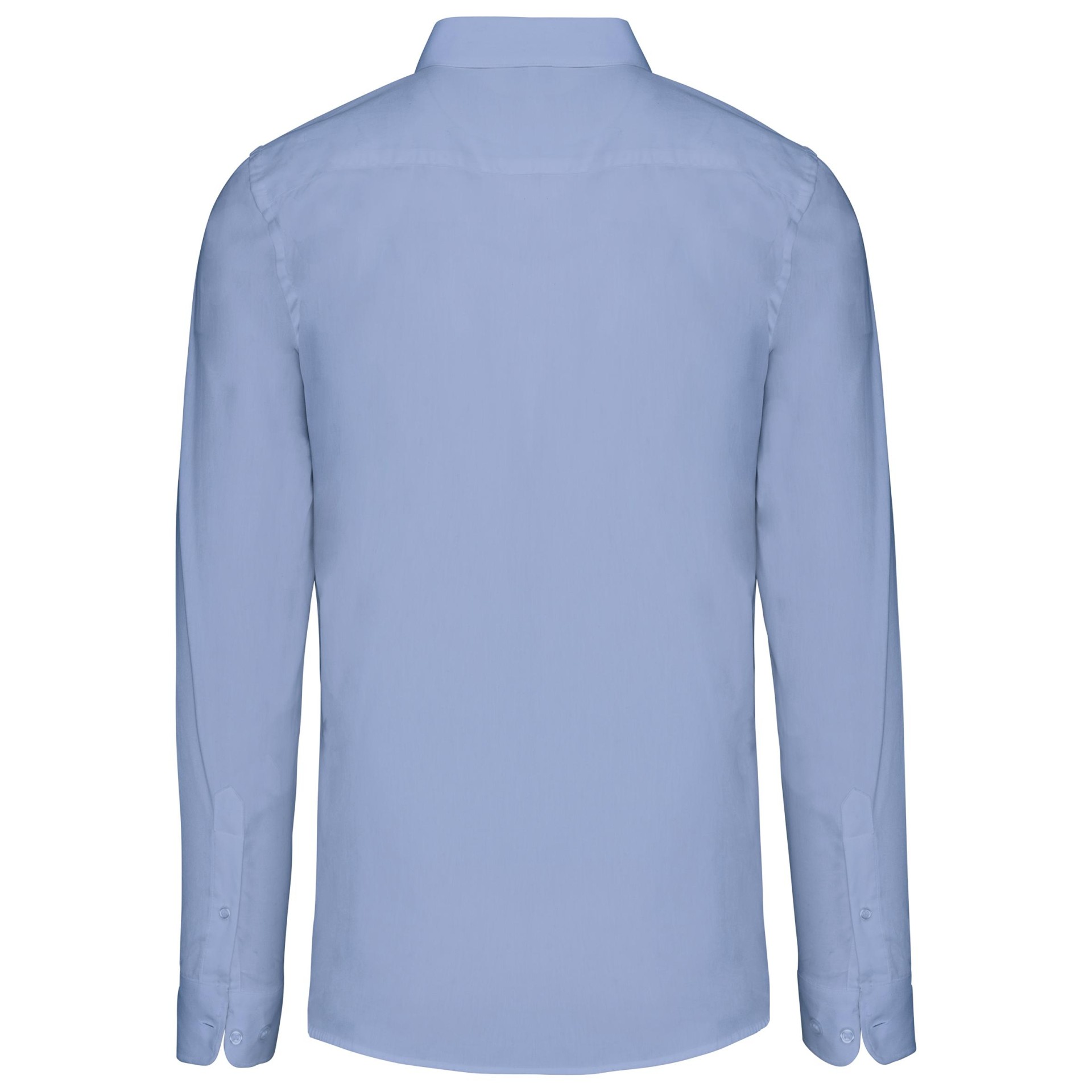 Camisa em popeline de manga comprida - K513C