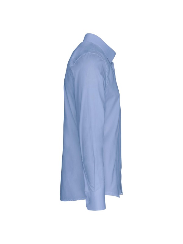 Camisa em popeline de manga comprida - K513C