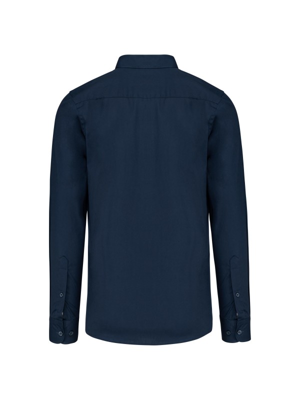 Camisa em popeline de manga comprida - K513C