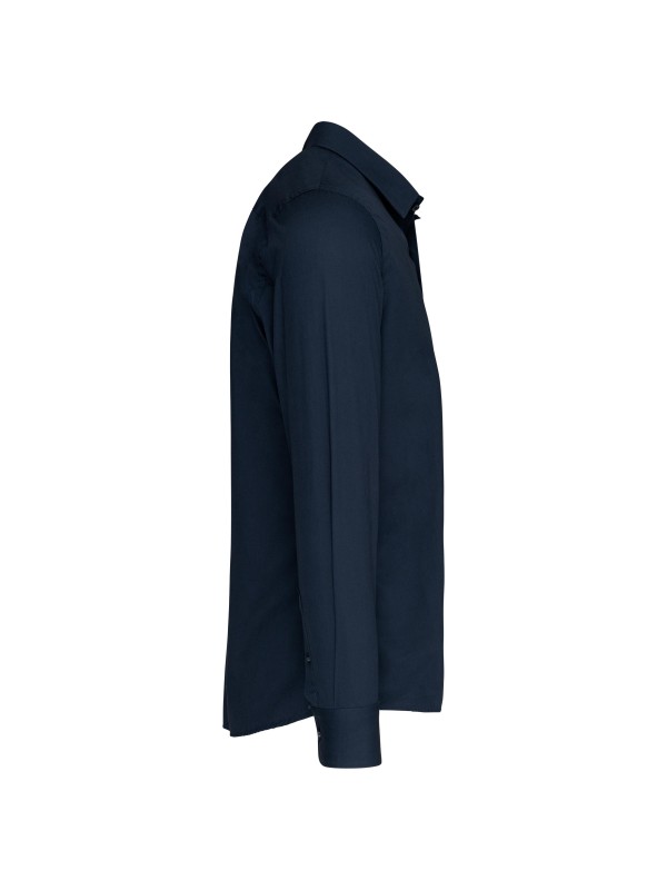 Camisa em popeline de manga comprida - K513C