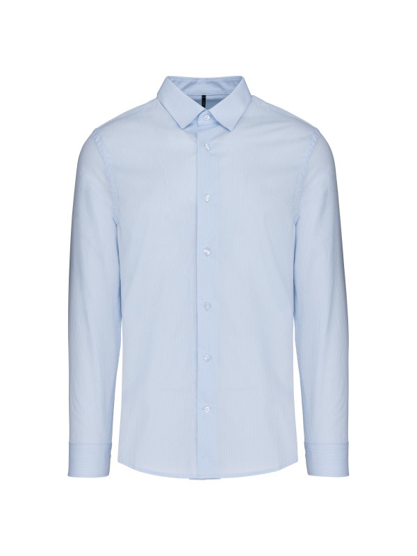 Camisa em popeline de manga comprida - K513C