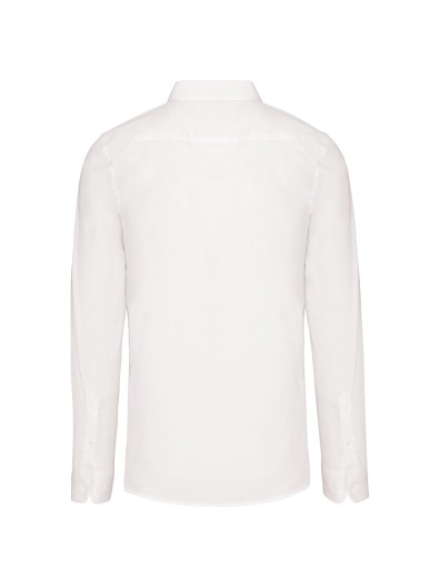 Camisa em popeline de manga comprida - K513