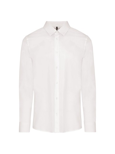 Camisa em popeline de manga comprida - K513
