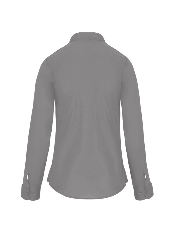 Camisa com gola � padre manga comprida - K514C