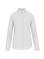 Camisa com gola  padre manga comprida - K514