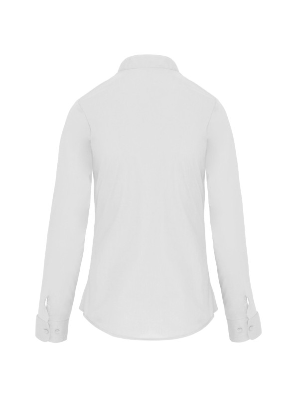 Camisa com gola � padre manga comprida - K514