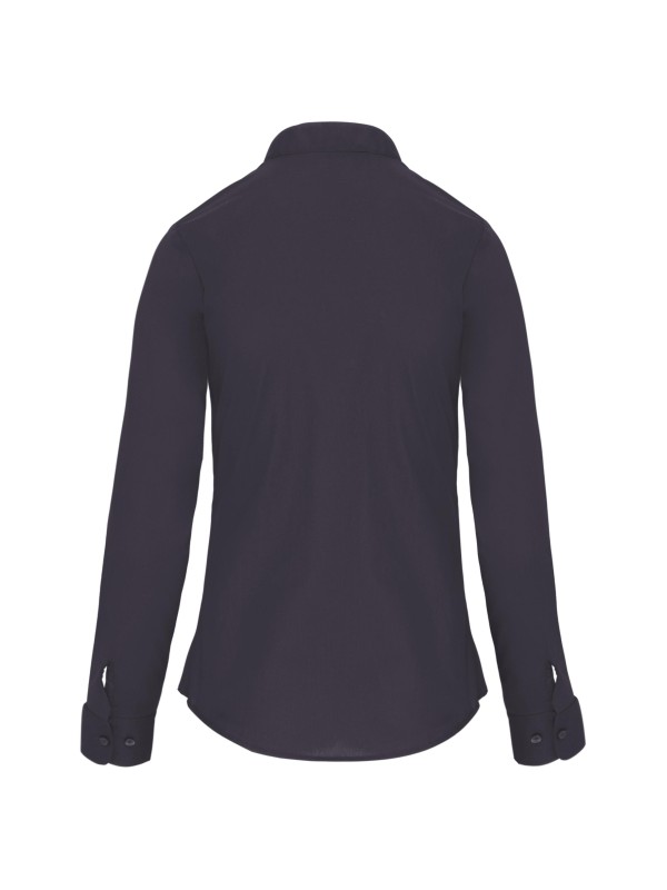 Camisa com gola � padre manga comprida - K514C