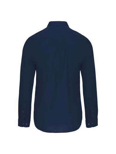 Camisa com gola � padre de manga comprida - K515C