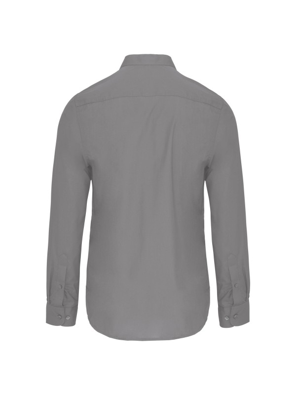 Camisa com gola � padre de manga comprida - K515C