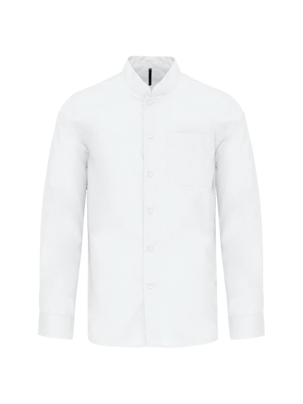 Camisa com gola  padre de manga comprida - K515