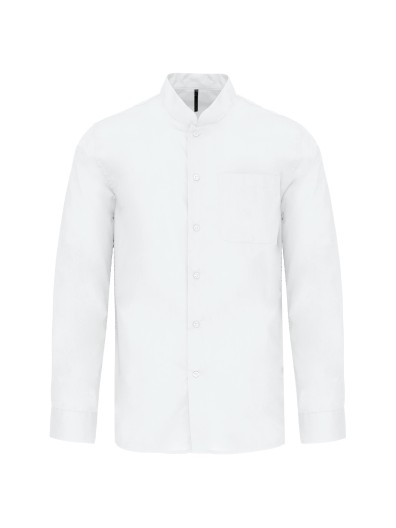 Camisa com gola  padre de manga comprida - K515
