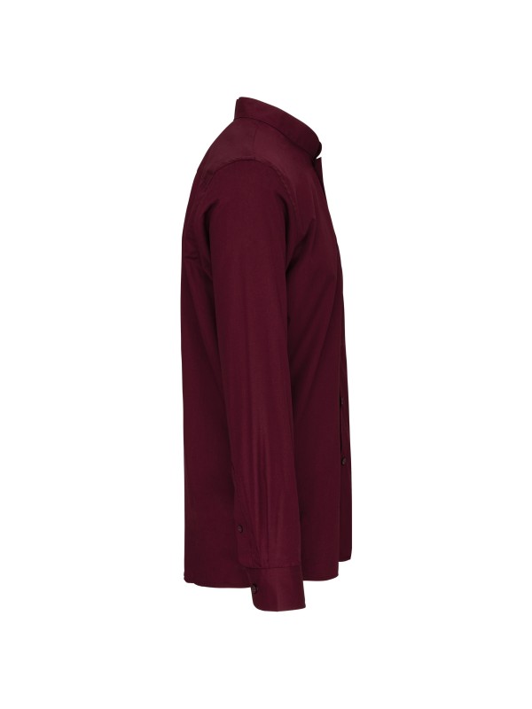 Camisa com gola � padre de manga comprida - K515C