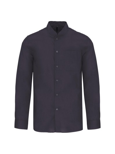 Camisa com gola  padre de manga comprida - K515C