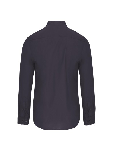 Camisa com gola � padre de manga comprida - K515C