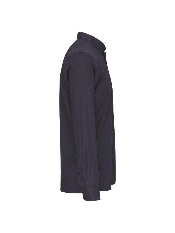 Camisa com gola � padre de manga comprida - K515C