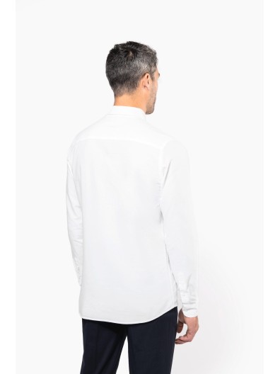 Camisa em Oxford de manga comprida - K516