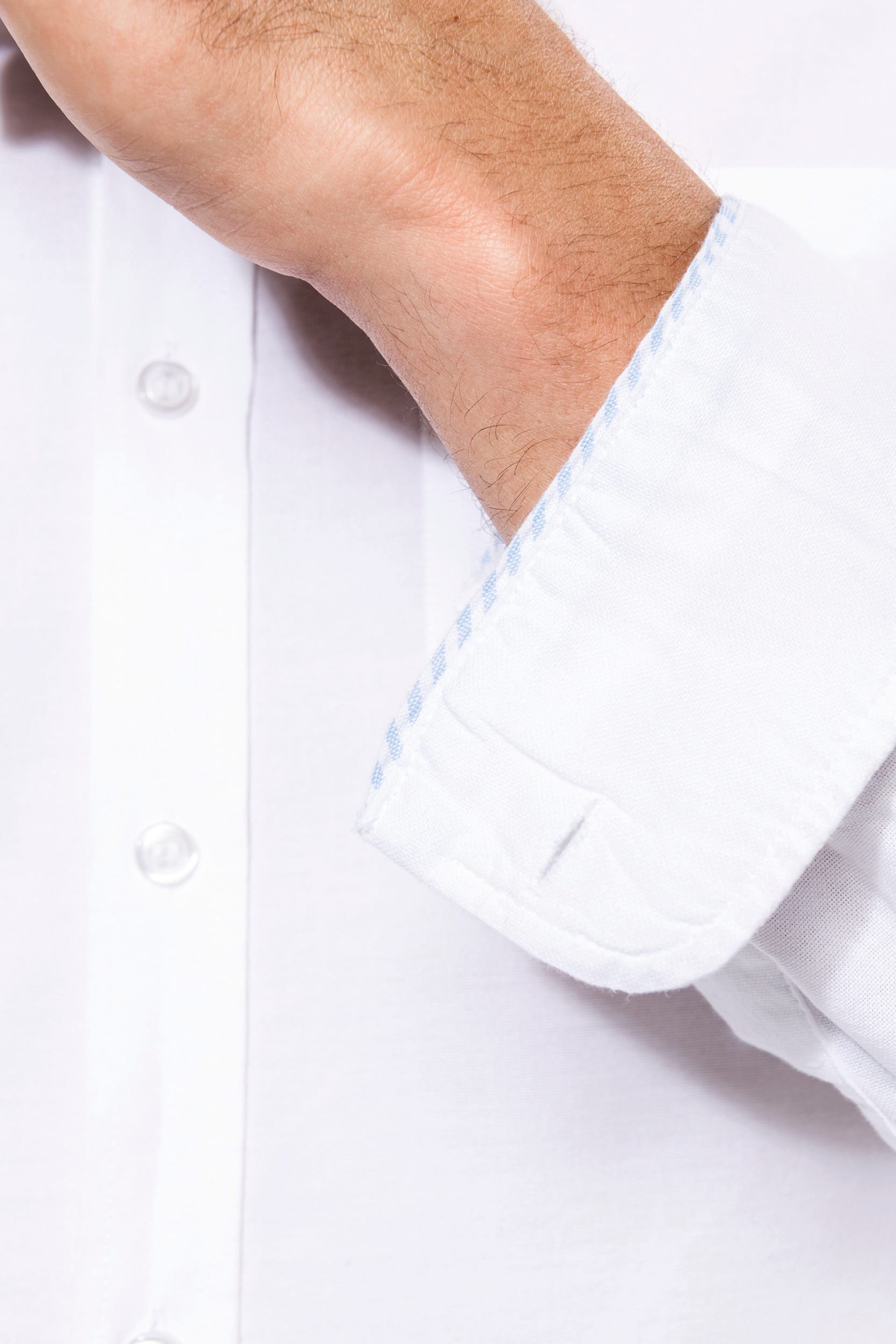 Camisa em Oxford de manga comprida - K516