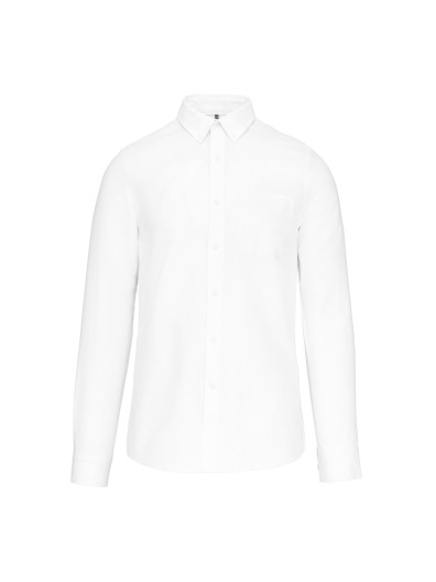 Camisa em Oxford de manga comprida - K516