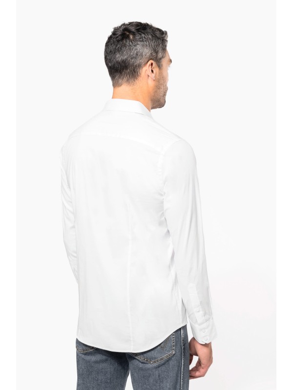 Camisa de manga comprida com Stretch - K529