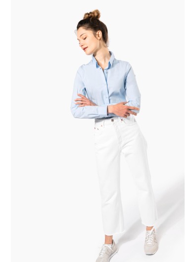 Camisa manga comprida  com Stretch - K530