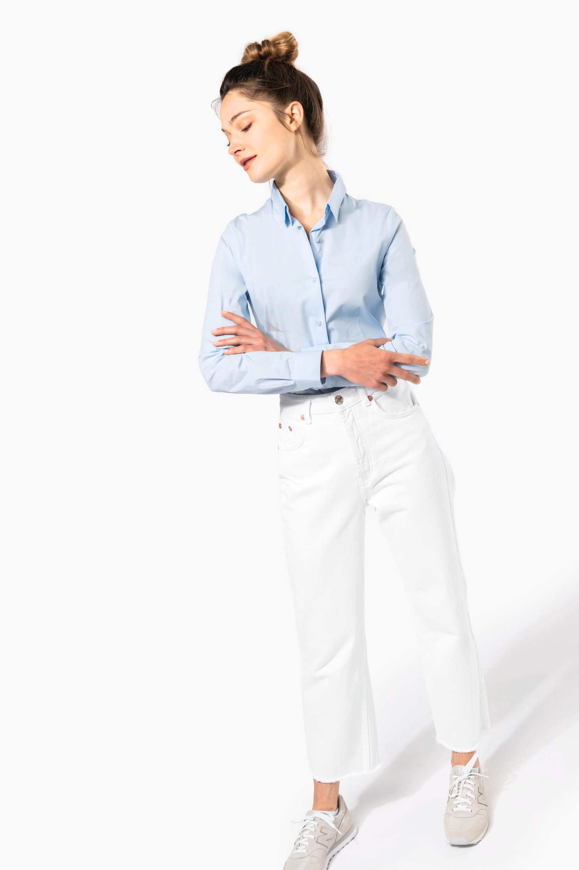 Camisa manga comprida com Stretch - K530