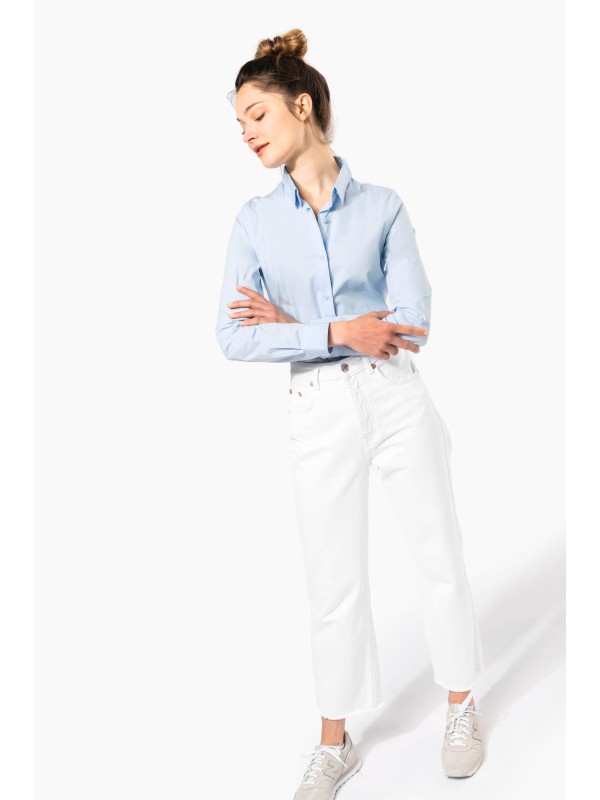 Camisa manga comprida  com Stretch - K530