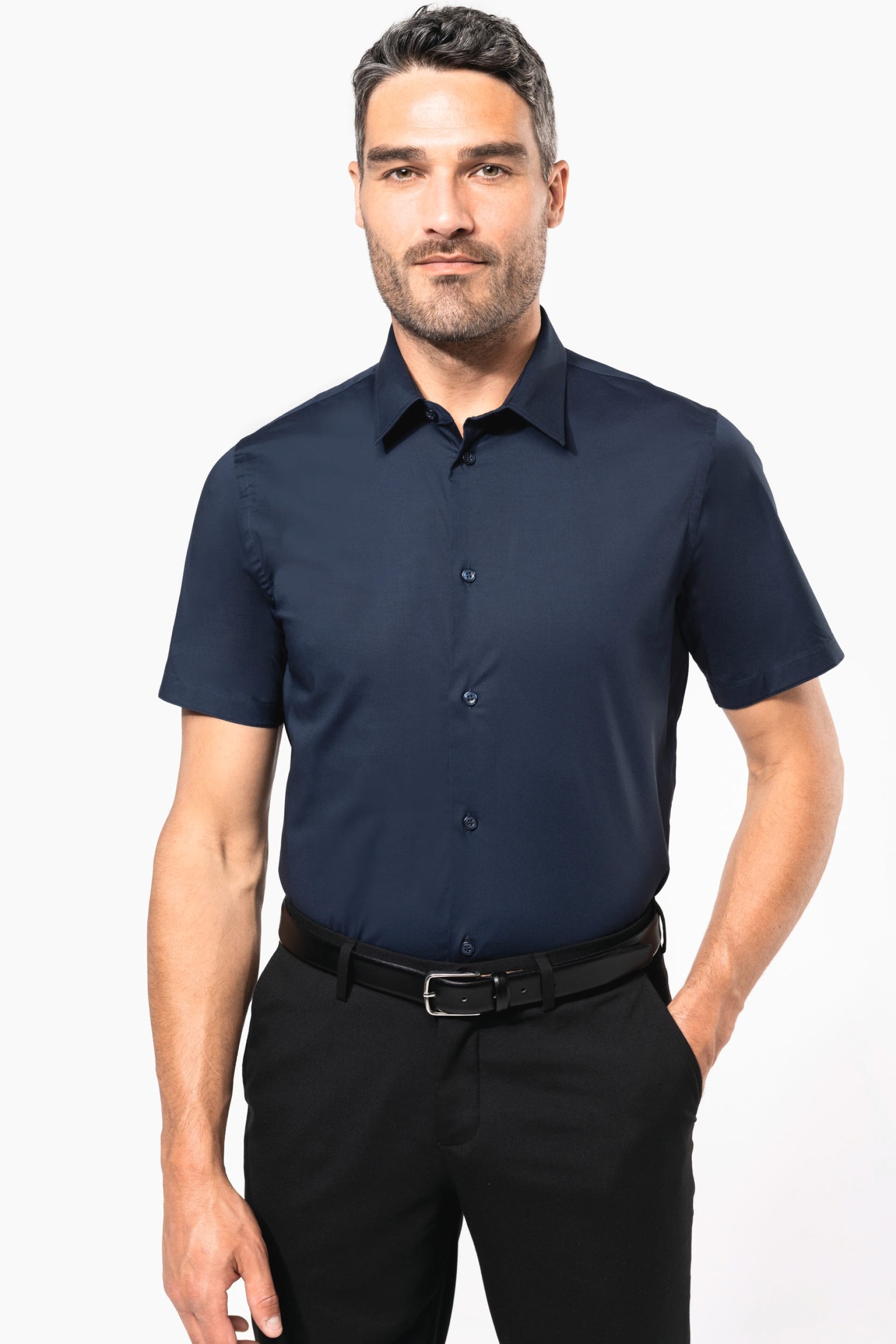 Camisa de manga curta com Stretch - K531