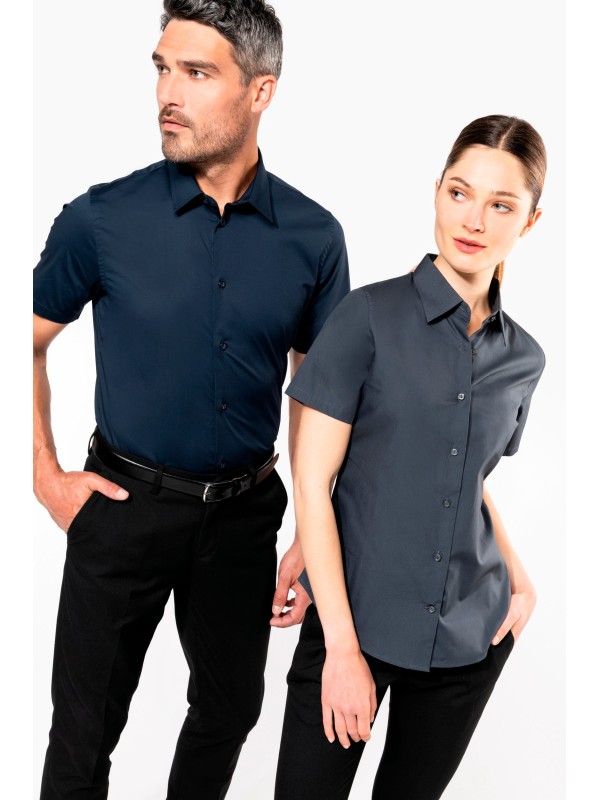Camisa manga curta com Stretch - K532
