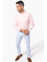 Camisa manga comprida em Oxford de tratamento fcil - K533C