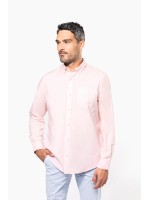 Camisa manga comprida em Oxford de tratamento fcil - K533C