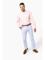 Camisa manga comprida em Oxford de tratamento fcil - K533C
