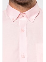 Camisa manga comprida em Oxford de tratamento fcil - K533C