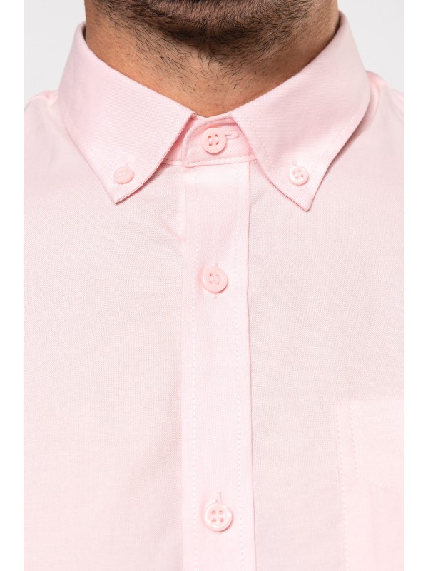 Camisa manga comprida em Oxford de tratamento f�cil - K533C