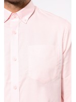 Camisa manga comprida em Oxford de tratamento fcil - K533C