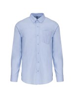 Camisa manga comprida em Oxford de tratamento fcil - K533C