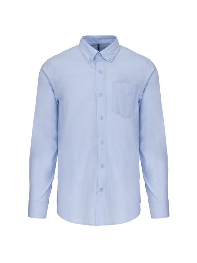 Camisa manga comprida em Oxford de tratamento fcil - K533C