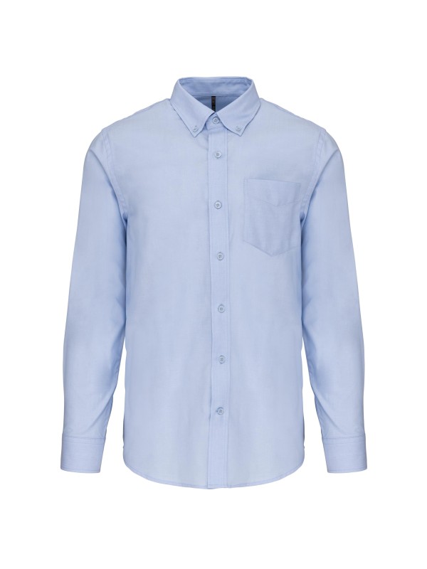 Camisa manga comprida em Oxford de tratamento fcil - K533C