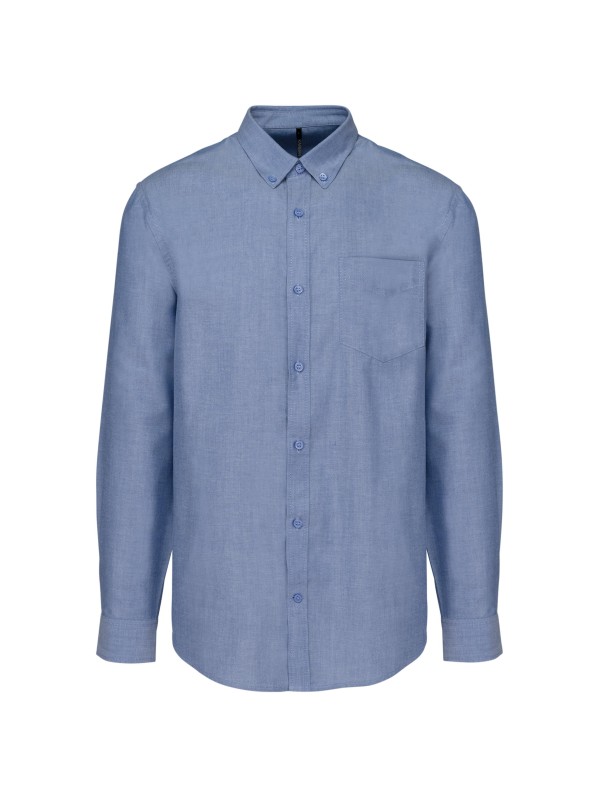 Camisa manga comprida em Oxford de tratamento fcil - K533C