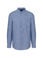 Camisa manga comprida em Oxford de tratamento fcil - K533C