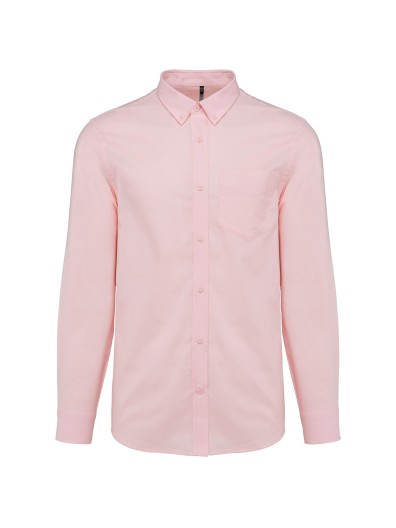 Camisa manga comprida em Oxford de tratamento fcil - K533C