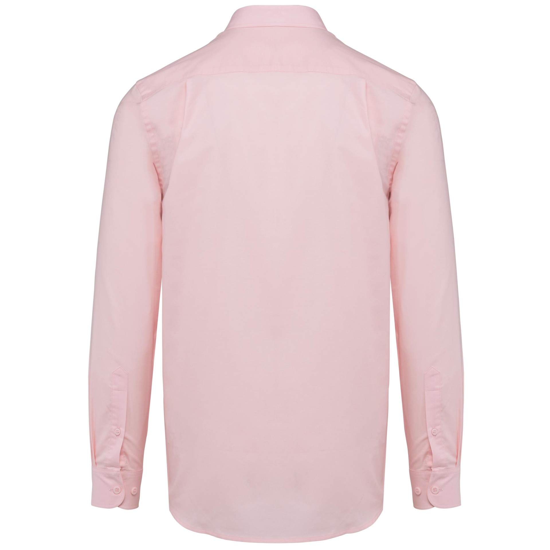 Camisa manga comprida em Oxford de tratamento fácil - K533C