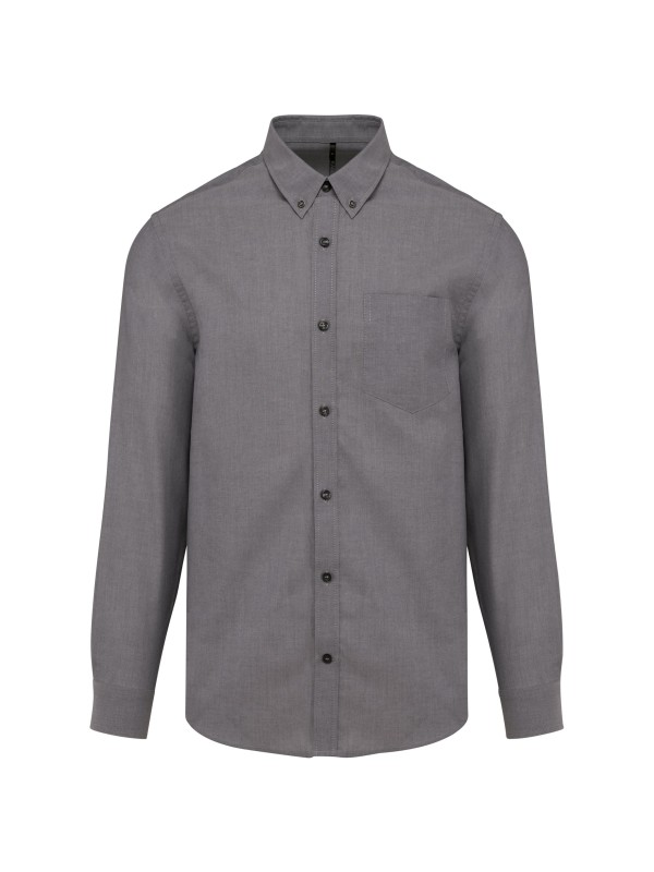 Camisa manga comprida em Oxford de tratamento fcil - K533C