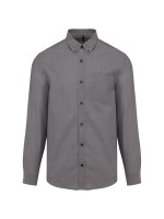 Camisa manga comprida em Oxford de tratamento fcil - K533C